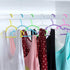 30 Pack Plastic Children's Hangers Baby Hangers Kids Hangers Toddler's Hangers for Laundry and Closet,Purple
