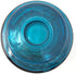 Time Concept Valencia 100% Recycled Glass Jar - Siete, Blue - Handcrafted Flower Vase, Home Centerpiece Décor