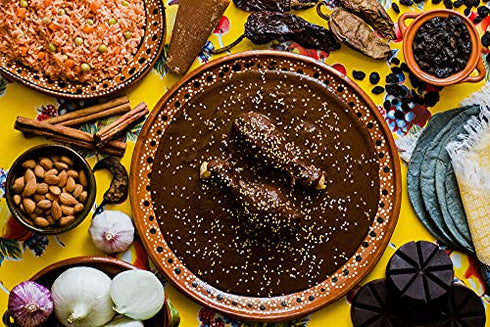 Pasilla Chiles Dried 5oz - Staple in Mexican Cooking: Moles, Sauces, Stews, Salsa. Mild Heat – Punget and Tangy Flavor. By Amazing Chiles & Spices