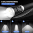 Neck Reading Light USB Rechargeable - LEDGLE Book Light for Reading in Bed with 4 LED 3 Brightness Levels 2 Flexible Soft Silicone Arms - Hands Free Lamp for Reading Knitting Craft Camping Repairing