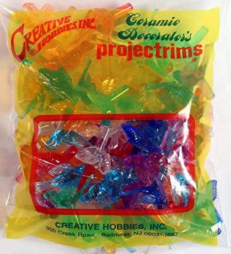 Creative Hobbies® Ceramic Christmas Tree Replacement Lights, Medium Bird/Dove Light Ornaments, Multi Color, 100 Piece Pack