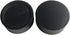 Xinshidai Bed risers | Furniture Lifter | Wood Riser | Table risers | Bed and Furniture Solid Wood Round Risers Wont Crack & Scratch Floors - Set of 4 (Black)