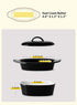 Butter Boat, French Butter Dish with Water, Porcelain - Fresh Soft Butter without Refrigeration, Black - Better Butter & Beyond