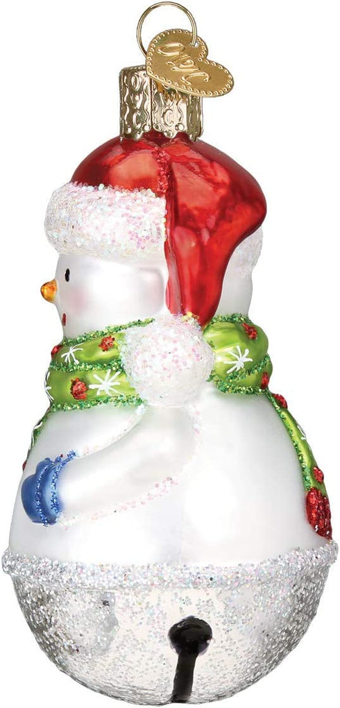 Old World Christmas Jingle Bell Snowman Ornament, Multi