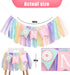 Donut 1 to 2 Years Old Birthday Banner - Donut Theme Birthday High Chair Banner, a Soft Rainbow Ribbon Tutu Group, Sweet Days, Leaving a Wonderful Party Time, Perfect Party Decoration. (Donut 1)