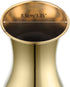 Nuptio 2 Pcs Wedding Centerpieces for Tables, 8.86in Tall Metal Flower Vase Decorations, Gold Centerpiece for Table, Flower Vases for Living Room Dining Room Office Party Reception Decor
