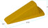 Giant Foot Door Stop, Heavy Duty No Slip, Doors Up to 2" Clearance, Yellow