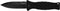 Kershaw XCOM Military-Style Pocketknife; 3.6-inch Black-Oxide Coated Blade and 8Cr13MoV Steel, Spearpoint Blade, Sharpened One Side, and Glass Filled Nylon Handle, Manual Open, Reversible Pocketclip