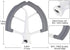 Flex Edge Beater for KitchenAid Bowl-Lift Stand Mixer - 6 Quart Flat Beater Paddle with Flexible Silicone Edges