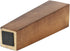 ProFurnitureParts Sandstone 9" Tall Tapered Wood Sofa Legs w/Anti-Skid Pads, Leg Plates Included Set of 4