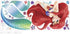 RoomMates RMK2360GM The Little Mermaid Ariel Peel and Stick Giant Wall Decals