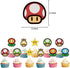 Mario Brothers Party Supplies Mario Birthday Party Supplies Mario Balloons Banner Cake Toppers for Party Decorations, Set of 57 Pcs