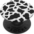 Cow Black And White Print PopSockets PopGrip: Swappable Grip for Phones & Tablets