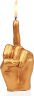 Gute Middle Finger Candle - Hand Gesture FCK You Candle (Gold)