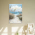 Hardy Gallery Seascape Canvas Abstract Wall Art: Beach Path Artwork to The Sea Abstract Coastal Artwork Painting for Bedroom (36'' x 24'' x 1 Panel)
