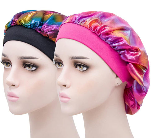 Kids Bonnets for Girls Sleeping Bonnets for Kids Curly Hair Satin Sleep Caps for Kids Satin Night Cap for Kids Black Girls