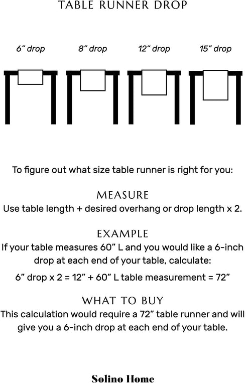 Pure Linen Stripe Table Runner Black and Natural, 14 x 48 Inch 100% Pure Linen Farmhouse Stripe, Machine Washable Fabric Table Runner by Solino Home