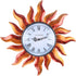 MUMTOP Indoor Outdoor Wall Clock Outdoor Clock Wall-Mounted Clock Exquisite Decoration (Sun)