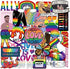Gay Pride Stickers,50 PCS Gay Love Stickers,Rainbow Stripe Stickers for LGBT,Bright Technicolor Vinyl Waterproof Stickers for Laptop,Water Bottles,Luggage,Computer,Cellphone,Skateboard,Guitar,Flag
