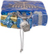 Kurt Adler 4" Noble Gems Happy Hanukkah Glass Gift Bag Ornament (NB1126)