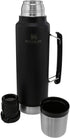 Stanley Classic Vacuum Insulated Wide Mouth Bottle, 1.5 qt - BPA-Free 18/8 Stainless Steel Thermos for Cold & Hot Beverages Keeps Liquid Hot or Cold for Up to 24 Hours