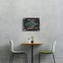Family Canvas Wall Art, Home Prints Signs with Warm Saying Teal and Blue Wall Decor (12x15 inch)