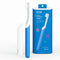 Quip Kids Electric Toothbrush - Sonic Toothbrush with Small Brush Head, Travel Cover & Mirror Mount, Soft Bristles, Timer, and Rubber Handle - Blue