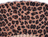 Hand Fan Bamboo Leopard Printed Folding Fan Cotton For Party Wedding Gift with Fan Cover