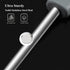 EooCoo Silicone Cooking Utensils Set with Holder, 8Pcs Kitchen Must Haves Stainless Steel Handle Cooking Tools, Kitchen Cookware 446°F Heat-Resistant for Nonstick Cookware Set, Gray