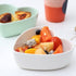 WAIT FLY Heart-shaped Bowls for Salad Soup Snack Dessert Best Kitchen Household Cooking Gifts for Home Kitchen, White