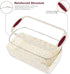 Gifbera Non-Stick Silicone Bread & Loaf Pan Set of 2 for Baking Bread Meatloaf Quiche Lasagna, 10 x 5 Inch, Good Grips, 2-Pack