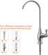 RULIA, Drinking Water Faucet,Water Filtration Faucet,Drinking Water Purifier Faucet, Kitchen Water Filter Faucet, Brushed Nickel, Stainless Steel, RB1032