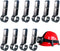 10 Pcs Helmet Clips for Headlamp,Headlamp Hook,hard hat Light Clip,Helmet Clip,Hard Hat Accessory Easily Mount Headlamp on Narrow-Edged Helmet