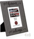 KATE POSH You Will Forever by My Always Engraved Leather Frame - Engagement, Wedding, 3rd Anniversary, I Love You Gifts for Couples (4x6-Vertical)