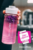 SkinnyFit Shaker Bottle, 20oz. BPA Free with Mixing Ball, Leak Proof Cup for Gym, Sports, Perfect for Mixing Collagen & Protein Shakes