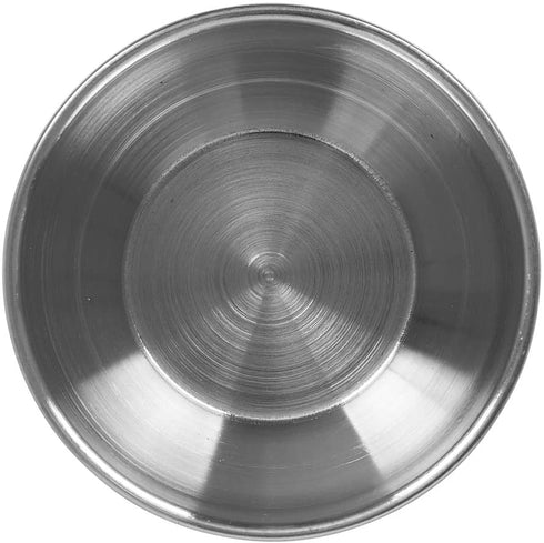 (12 Pack) Small Sauce Cups 1.5 oz, Commercial Grade Stainless Steel Dipping Sauce Cups, Individual Condiment Cups / Portion Cups / Ramekins by Tezzorio