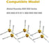 Side Brush Replacement for IRobot Roomba 900,800,700 and 600 Series 960 980 985 860 870 877 880 890 891 895 805 761 770 780 790 614 650 665 671 675 690 Models, 6-Pack by VVSUN