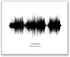 Led Zeppelin Sound Wave Wall Art Decor Prints - Set Of 4 (8x10) Inch Poster Photos