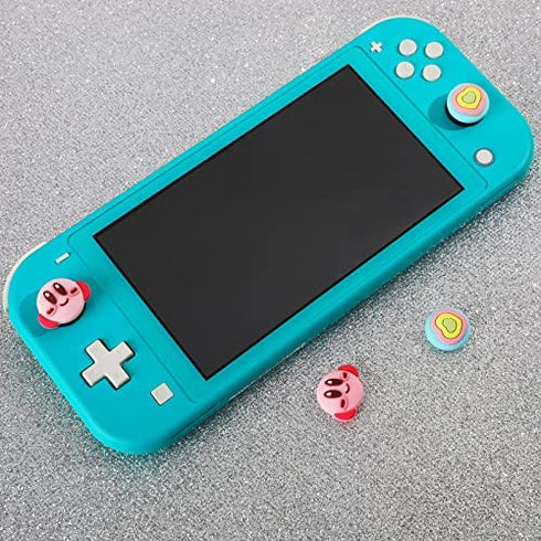 Owngen Cute Thumb Grip Caps for Nintendo Switch / Lite / OLED, Kawaii Magic Moon Joy-Stick Button Stick Cover 3D Analog Ergonomic Cap for NS Controller Joy-Cons (Pink)