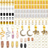 Messen 121Pcs Dreadlocks Jewelry Crystal Wire Wrapped Loc Adornment Imitation Wood Beads Braid Accessories Hair Cuffs Beard Tube Beads Hair Coils Rings Pearl Pendants for Braids Hair Clip Decoration
