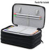 Pencil Case 72 Slots Large Capacity Pens Case Pencil Pouch Wrap Coloring Pencil Holder Organizer Stationary Bag with Interior Zippered Pocket