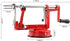 Apple Peeler Corer, Long lasting Chrome Cast Magnesium Alloy Apple Peeler Slicer Corer with Stainless Steel Blades and Powerful Suction Base for Apples and Potatoes(Red)