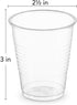 Plasticpro plastic Cups 5 oz Disposable Clear Beverage Tumbler (400 Count)