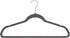 Brookstone BKH2125 Velvet Hangers, Non-Slip, 360° Swivel Hook, Lightweight & Slim, Strong & Durable, Space Saving Design, Heavy Duty, Won™t Stain Fabric, Noise Gray / 21 Pack
