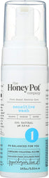 The Honey Pot Company Sensitive Wash | Herbal Infused Feminine Hygiene Natural Wash for Sensitive Skin Types | PH Balanced Plant Based Wash Free from Parabens and Sulfates | 5.51 Fluid Oz.
