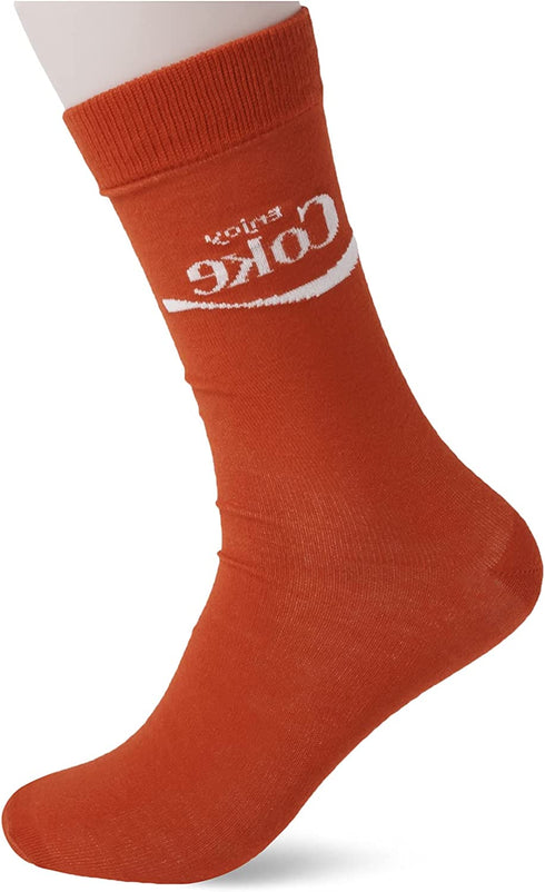 Coca-Cola Brands Men's 2 Pack Crew Socks
