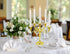 Dorlotou Metal Candelabra 5-Candle 10.1 Inch Tall Candle Holder Stick for Home Wedding Event and Party Festival,Gold