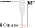 Gold Glitter Plastic Classicware Glass Like Champagne Wedding Parties Toasting Flutes (1 Box = Quantity 30)