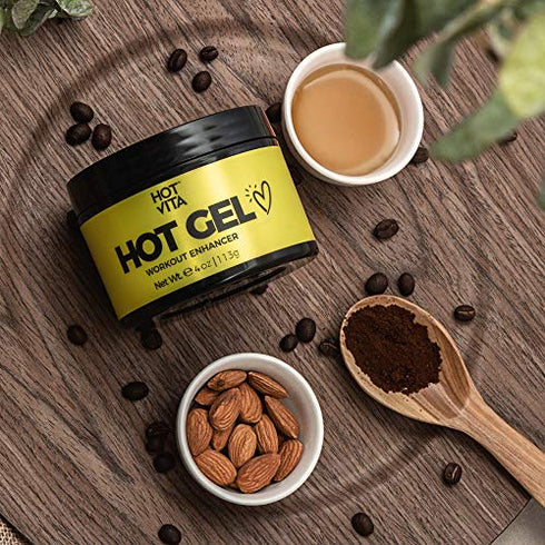 Hot Vita Hot Gel – Sweat Cream Workout Enhancer Belly Slimming Gel (4 oz)