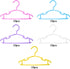Baby Clothes Hangers Baby Hangers for Closet Kids Hangers Infant Hangers Children Hangers Child Hangers (50Pack, Mutilcolor)